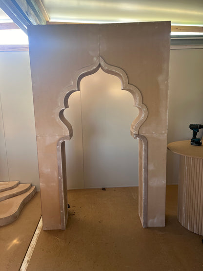 3D backdrop with trim (Square top)