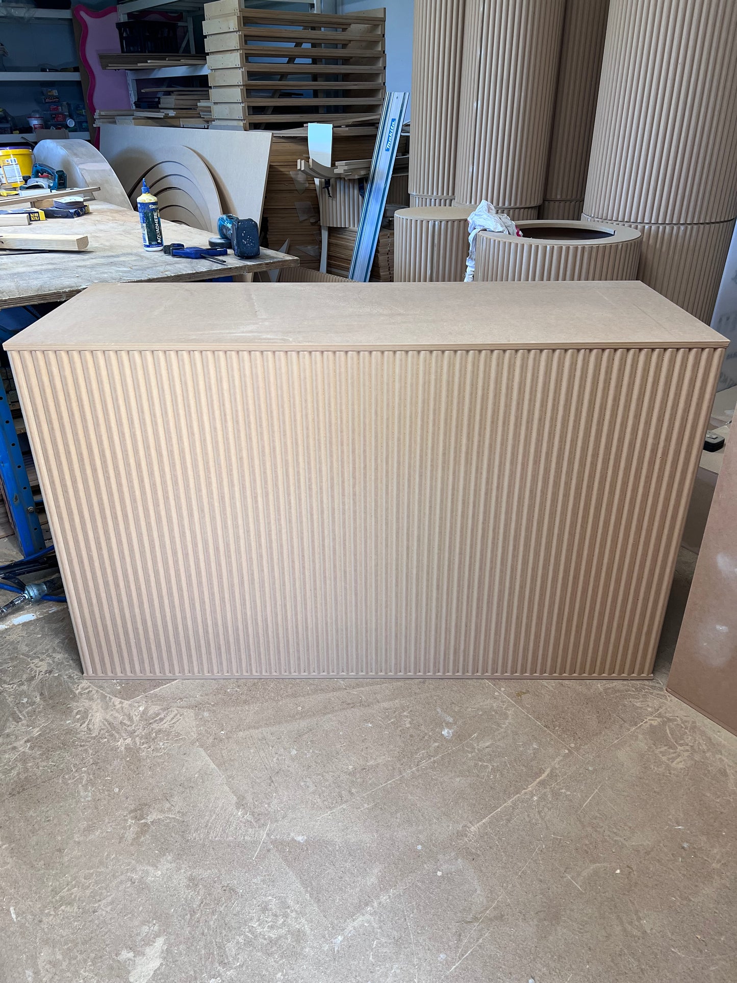 Collapsible Bar (Ripple Paneling)