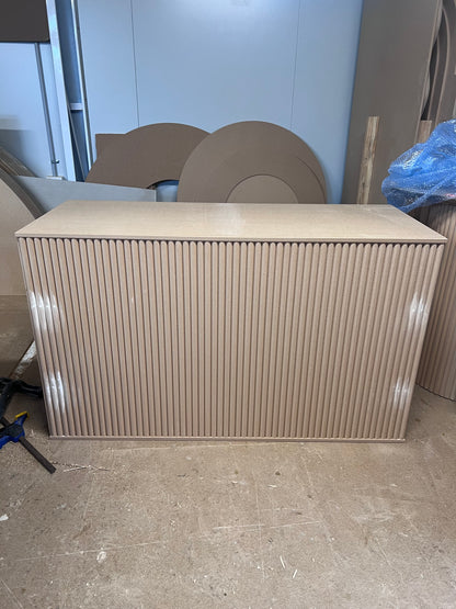 Collapsible cart - ripple panelling