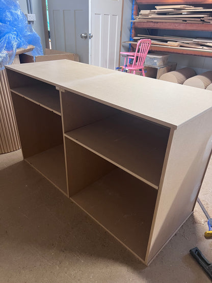 Collapsible cart - ripple panelling