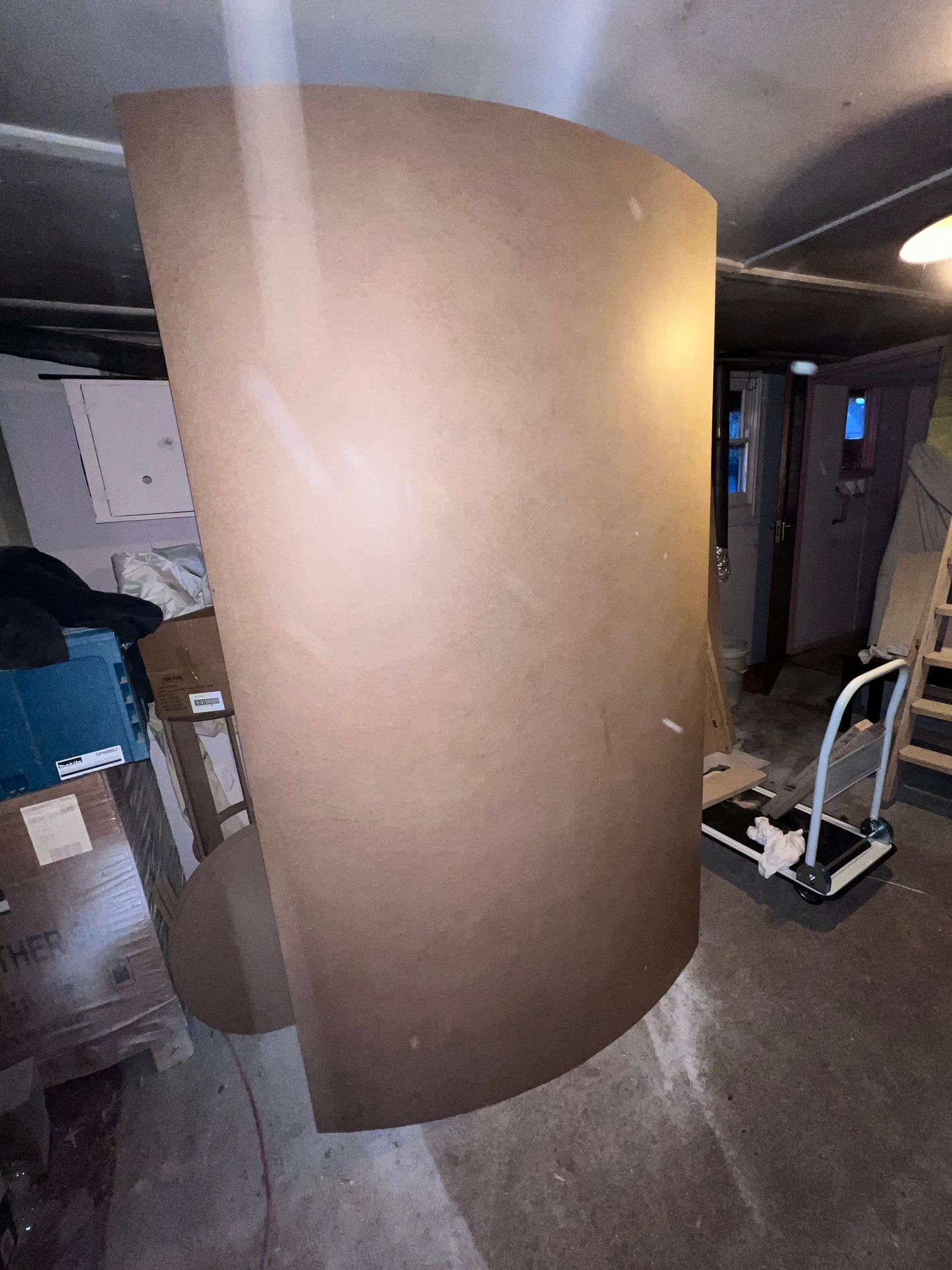 Curve Plain Backdrop